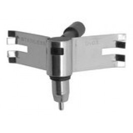 Automatisch drinknippelsysteem klemsysteem (RVS) + T-stuk