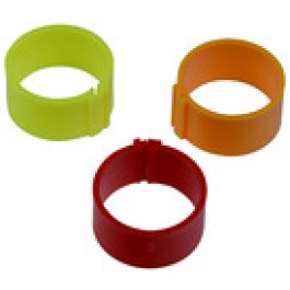 Pluimveering 8 mm met zipsluiting, laag model (verpakking 100 stuks)