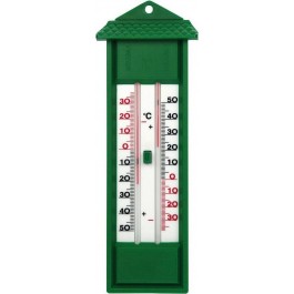 Thermometer groen min/max