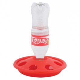 Kuikendrinkbak met 7 gaten voor standaardfles van 0,5 à 1 liter