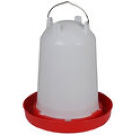 Kunststof pluimveedrinker met bajonetsluiting 12 liter