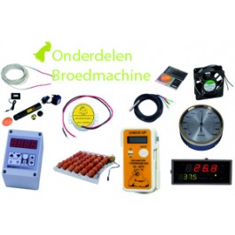 Onderdelen voor het maken van een broedmachine