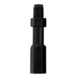 Verlengstuk recht 6 cm zwart POM 