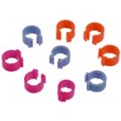 Pluimveering 6 mm met zipsluiting, laag model (verpakking 100 stuks)