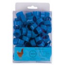 Pluimveering 16 mm met zipsluiting (verpakking 100 stuks)