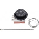 Mechanische thermostaat/0-50graden/verl.voeler max. 16 Amp. 