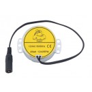 Keermotor 12 VAC/ 1/4RPH/ 6mm as zonder adapter voorkant