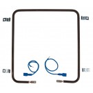 Verwarminegselemnt RVS  + bevestigingsset 250 watt