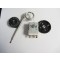 Mechanische thermostaat/0-50graden/verl.voeler max. 16 Amp. 